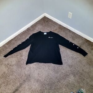 Black champion sweatshirt
